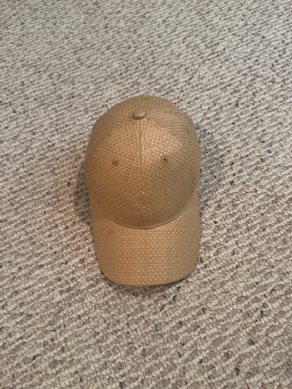 Wyeth Men's Casual Woven Baseball Cap - Tan